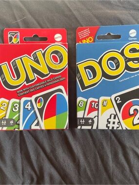 Mattel UNO & DOS Card Game Set (BNIB)